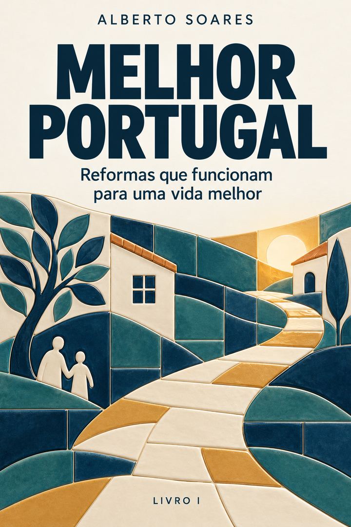 Capa do Livro I: Melhor Portugal — Reformas que funcionam para uma vida melhor.